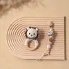 Ensemble hochet lion