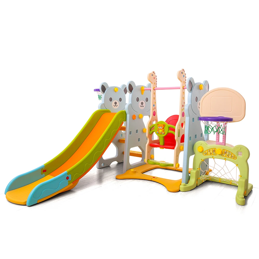 slide and swing set indoor