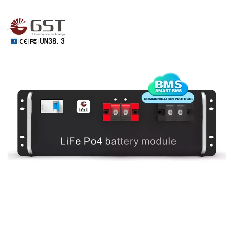 Gst 12v 24v 100ah 200ah Bms Lifepo4 Deep Cycle Battery 24v 12v 100ah