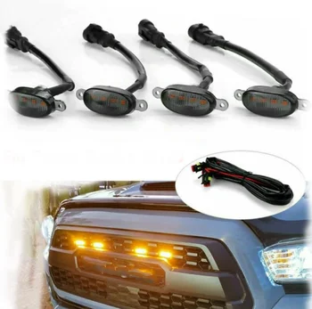 Car Front Grille With Light for Toyota Tundra 2022