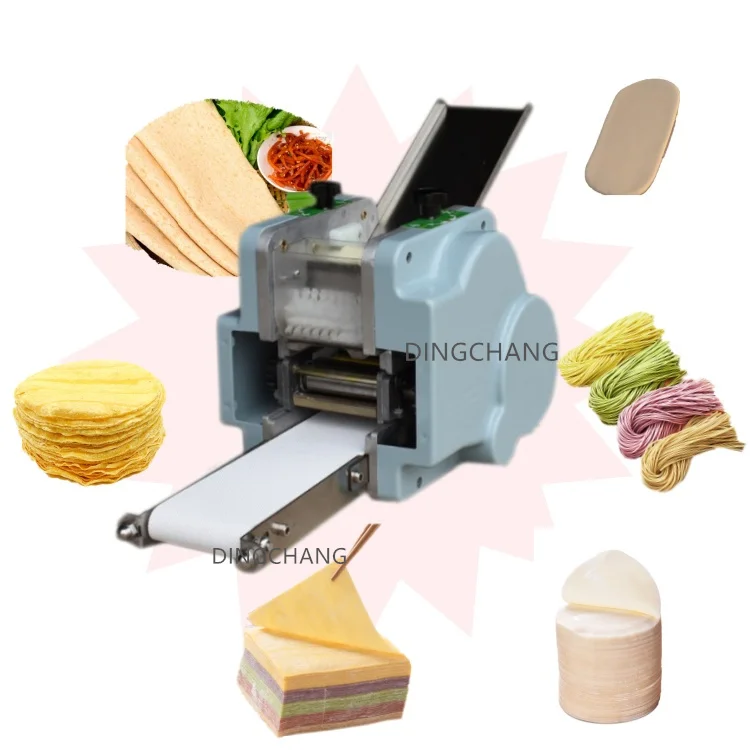 Commercial Roti Maker Machine Automatic Chapati Tortillas Making Machine Samosa Sheet Dumpling Skin Wrapper Making Machine