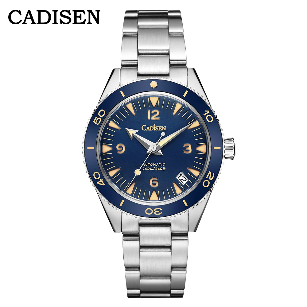 Cadisen C8181 Self-wind Automatic Watch Wrist Watch Japan Movement Sapphire  Crystal Waterproof Wristwatch | Cadisen watch, Business watch, Watch design