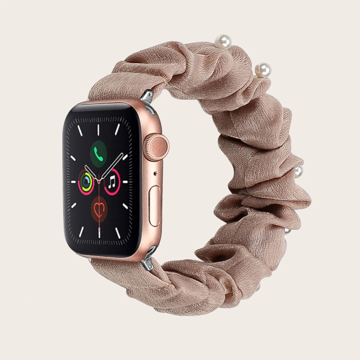 Scrunchie Cinghia Per Apple Watch Band 40 Millimetri 44 Millimetri Iwatch  42 Millimetri 38 Millimetri Cinturino Elastico Della Cinghia Del  Braccialetto Di Su Apple Orologio 6 5 4 3 Se Cintura -