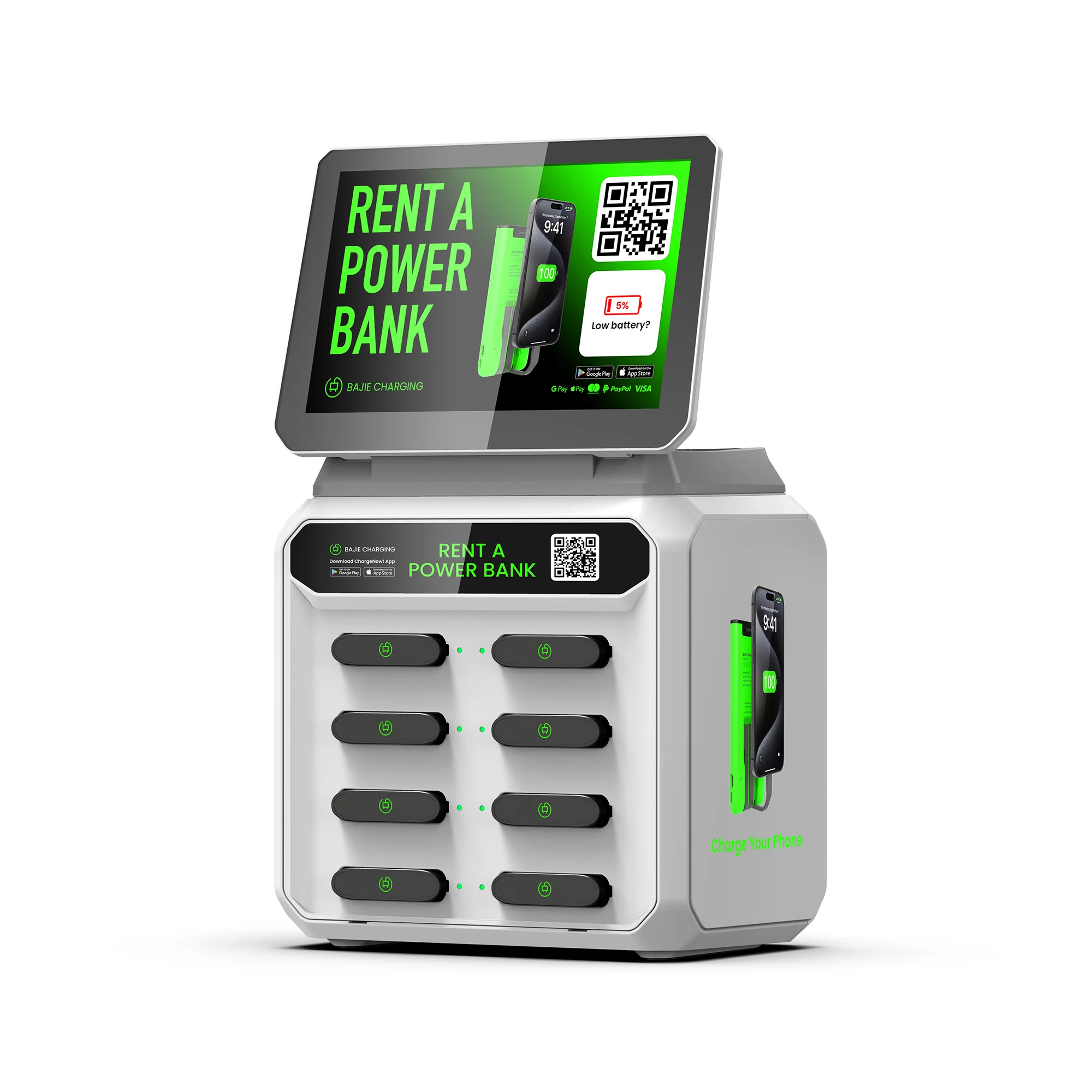 Phone Charging Station Power Bank Vending Machine for Shared Power Bank  Business