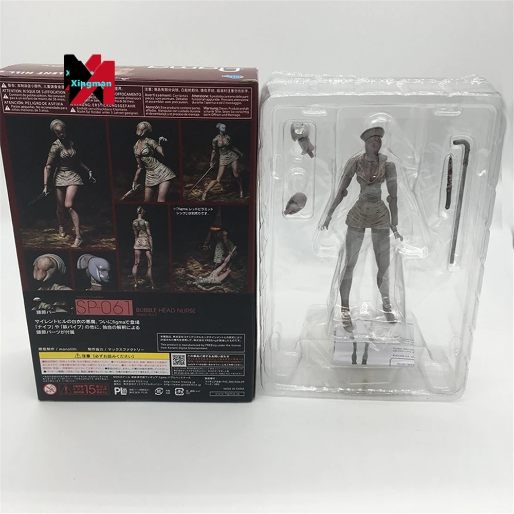 Figuras de Ação Colecionáveis Silent Hill 2 Enfermeira Bubble Head