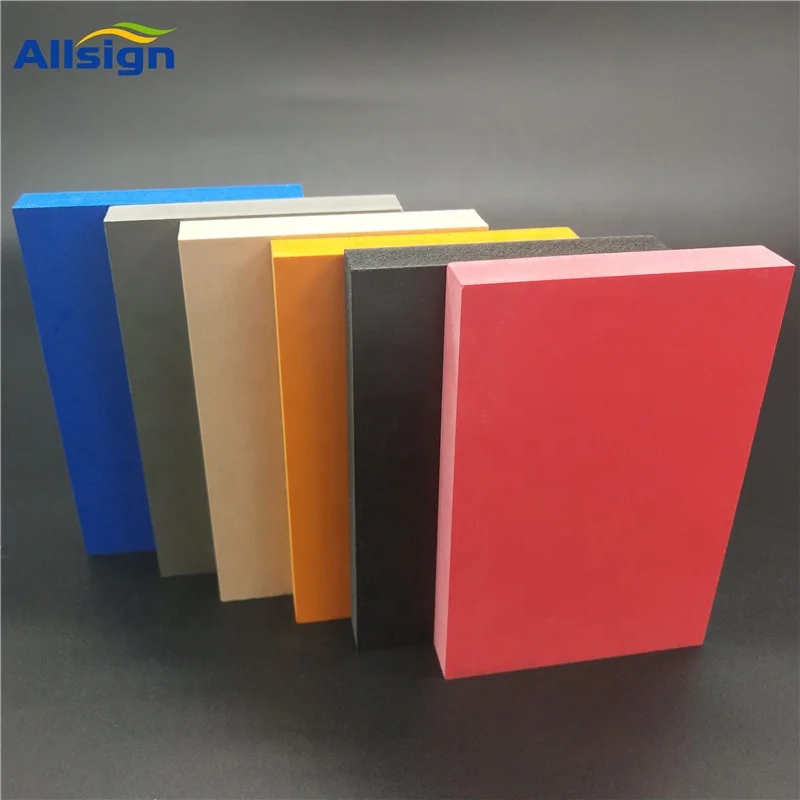 WPC Celuka Foam Board WPC Sheet Wood Plastic Material 16mm Pvc Rigid Foam Board
