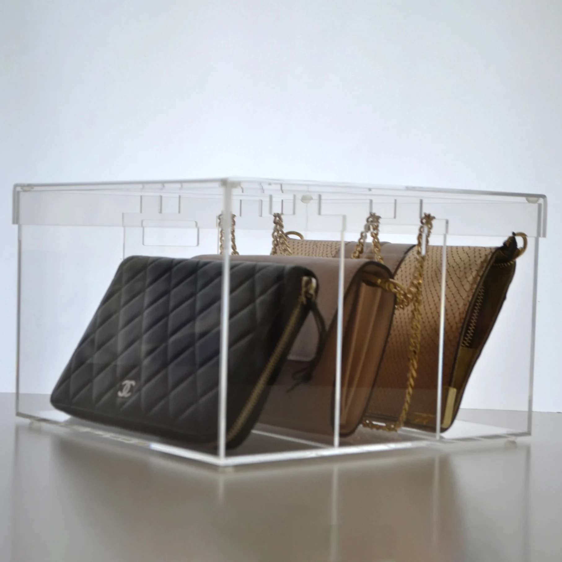 Luxe Acrylic Handbag Display Stand