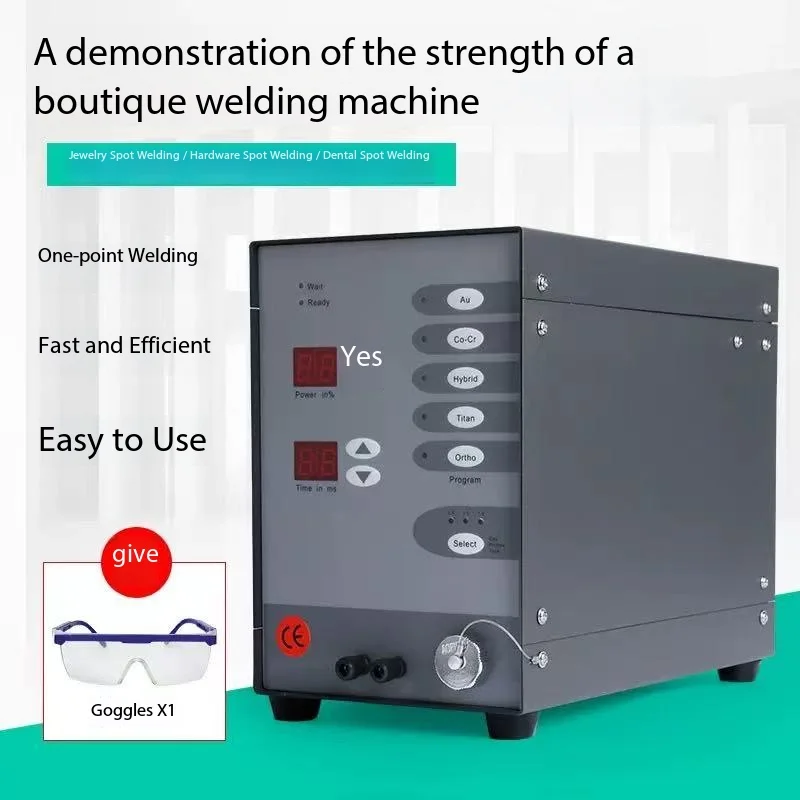 TEBAK Professional Jewelry Spot Welder Digital Control Argon Arc Pulse Soldering Machine for Jewellery Processing
