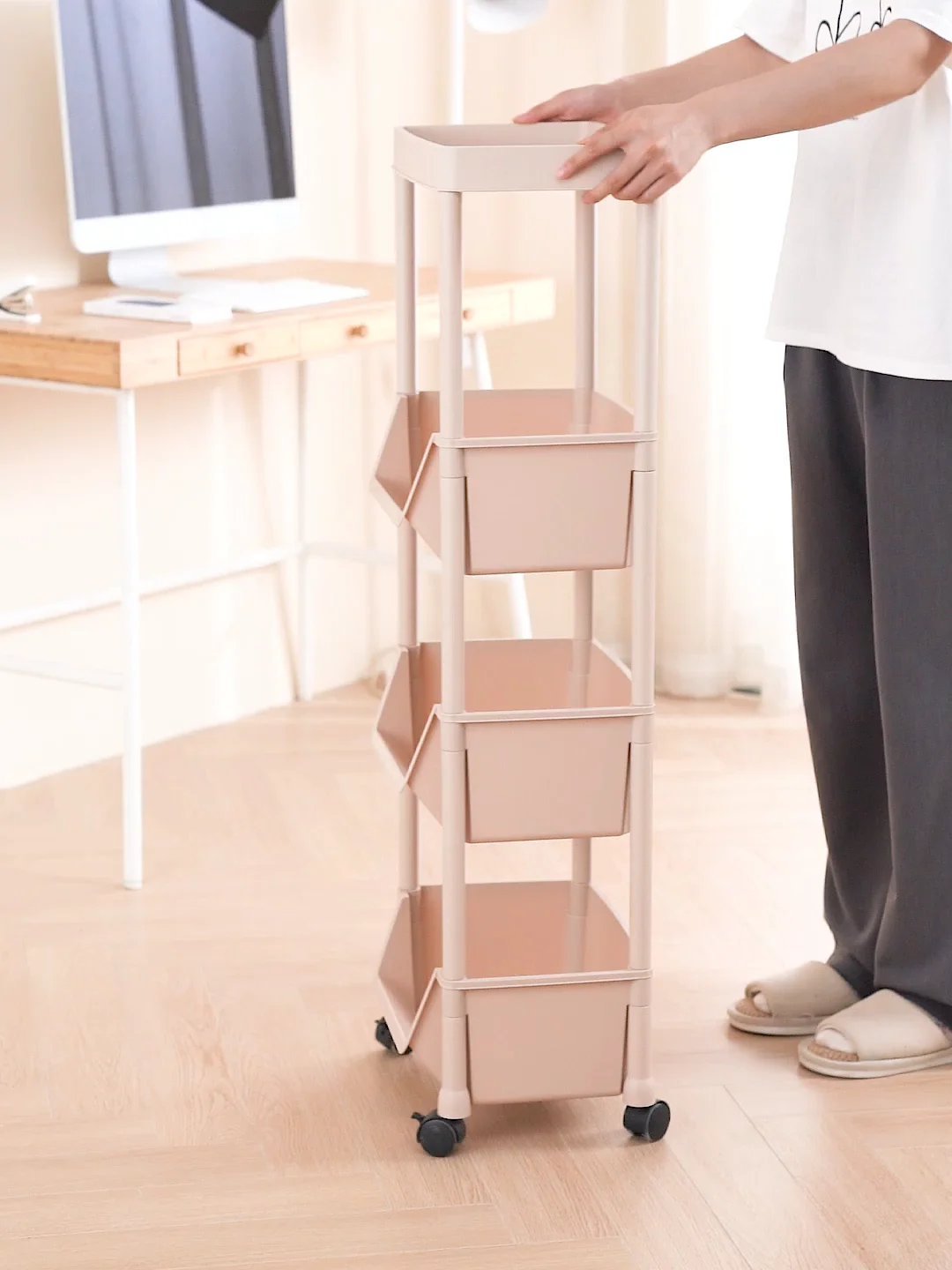 Plastics Storage Drawers With Wheels Fwaterproofroom Kitchen