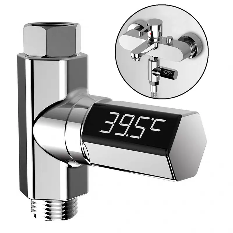 Faucet Shower Digital LED Thermometer Tap Water Temperature Monitor  Bathroom US