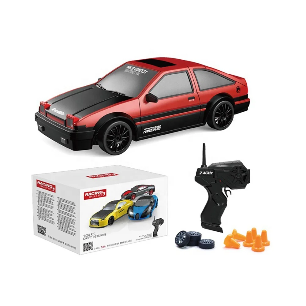 2024 Hot Sale Product Cheap 4wd Remote Control RC Car Children's Simulation  Toy Car 1:24 Charging Racing Drift Boys' Toys Car