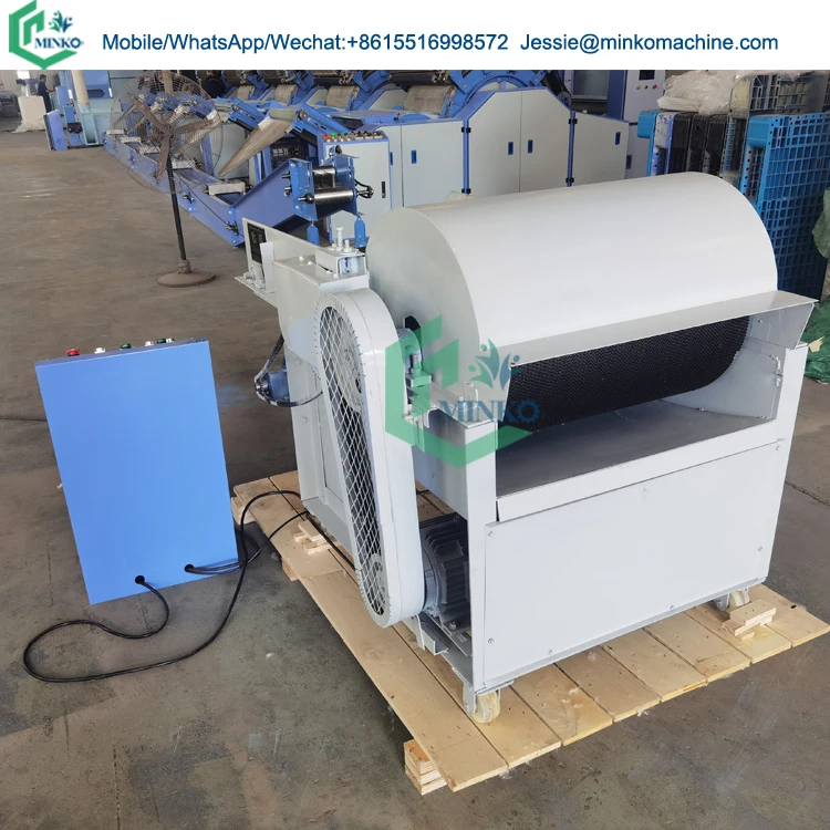Recycle Waste Textile Opening Machine Wool Cotton Bale Fiber Opener Machine