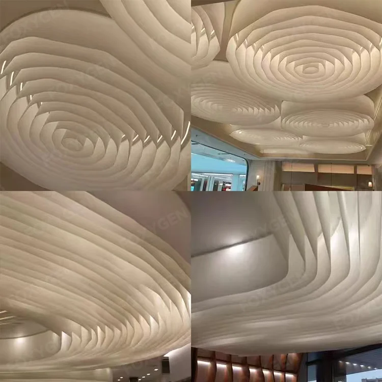 product french textured paper ceiling fire proof a1 grade a drop ceiling for shop-5