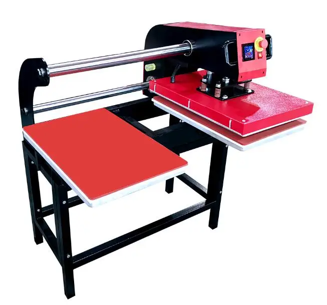 40x60 Dual Heat Press for t Shirt Semi-automatic Heat Press Machines supplier