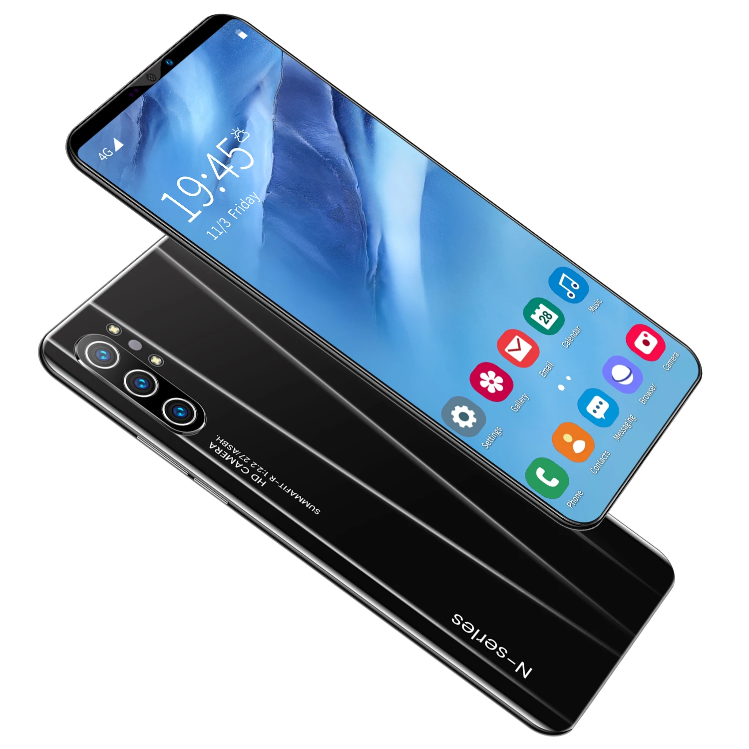 Мобильный телефон Note10 + 4 Гб + 64 Гб 8 Мп + 16 МП 4800 мАч 5,8 дюйма по низкой цене 4g смартфон Android