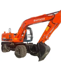 Cheap used Japan hitachi EX100W excavator Hitachi excavator EX100wd 10ton digger