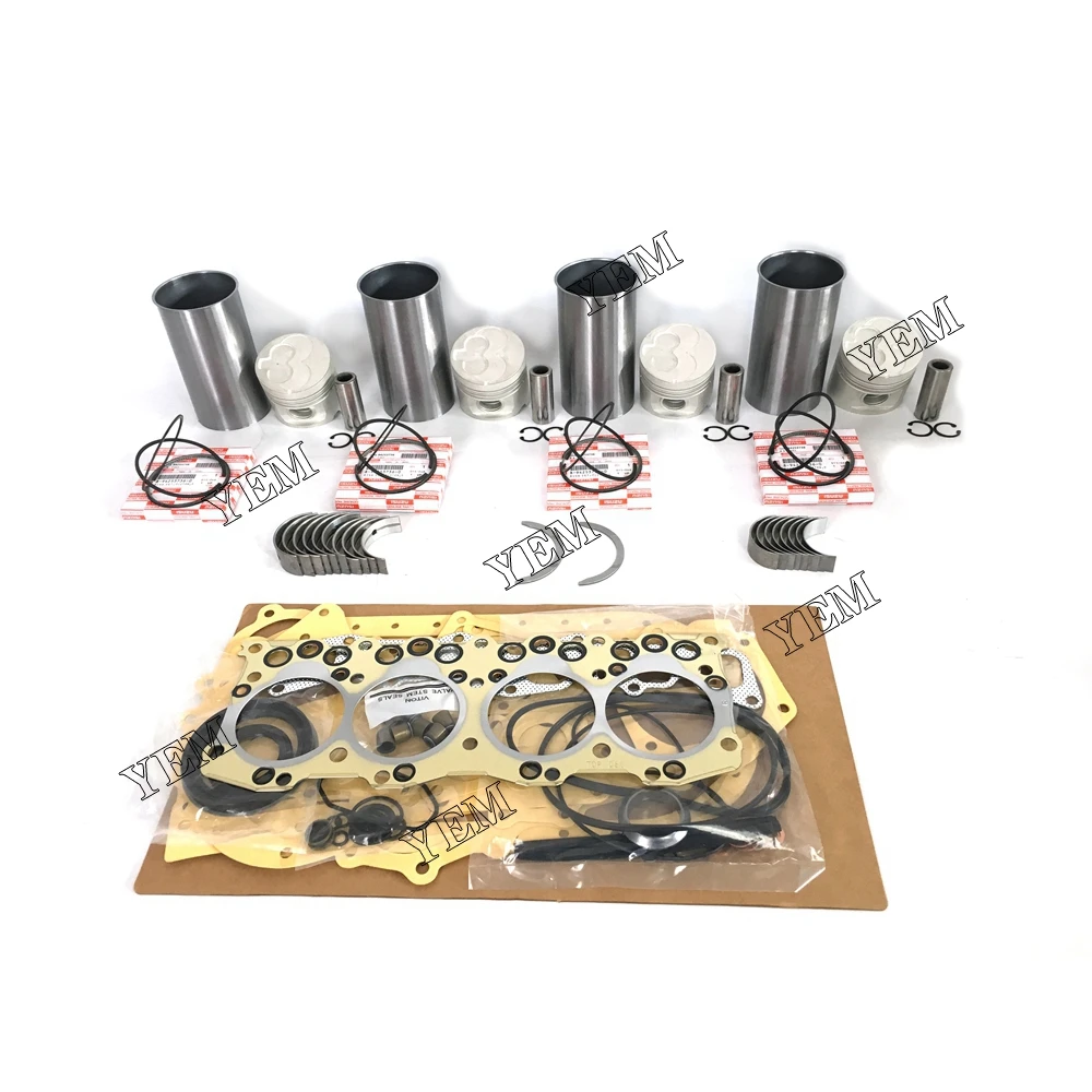 China Supplier C223 Engine Rebuild Kit With Cylinder Gaskets Piston Rings Liner Bearings for Isuzu
