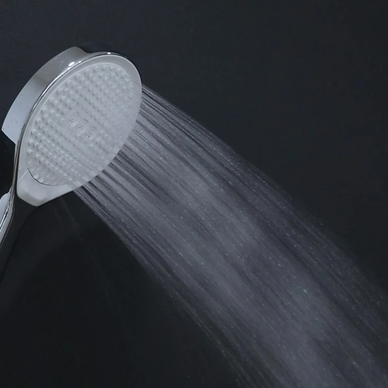JOMOO Push Button Control Thermostatic Rainfall Shower Set 3 Funtion Shower Faucet Wall-mounted Shower Mixer System With Shelf