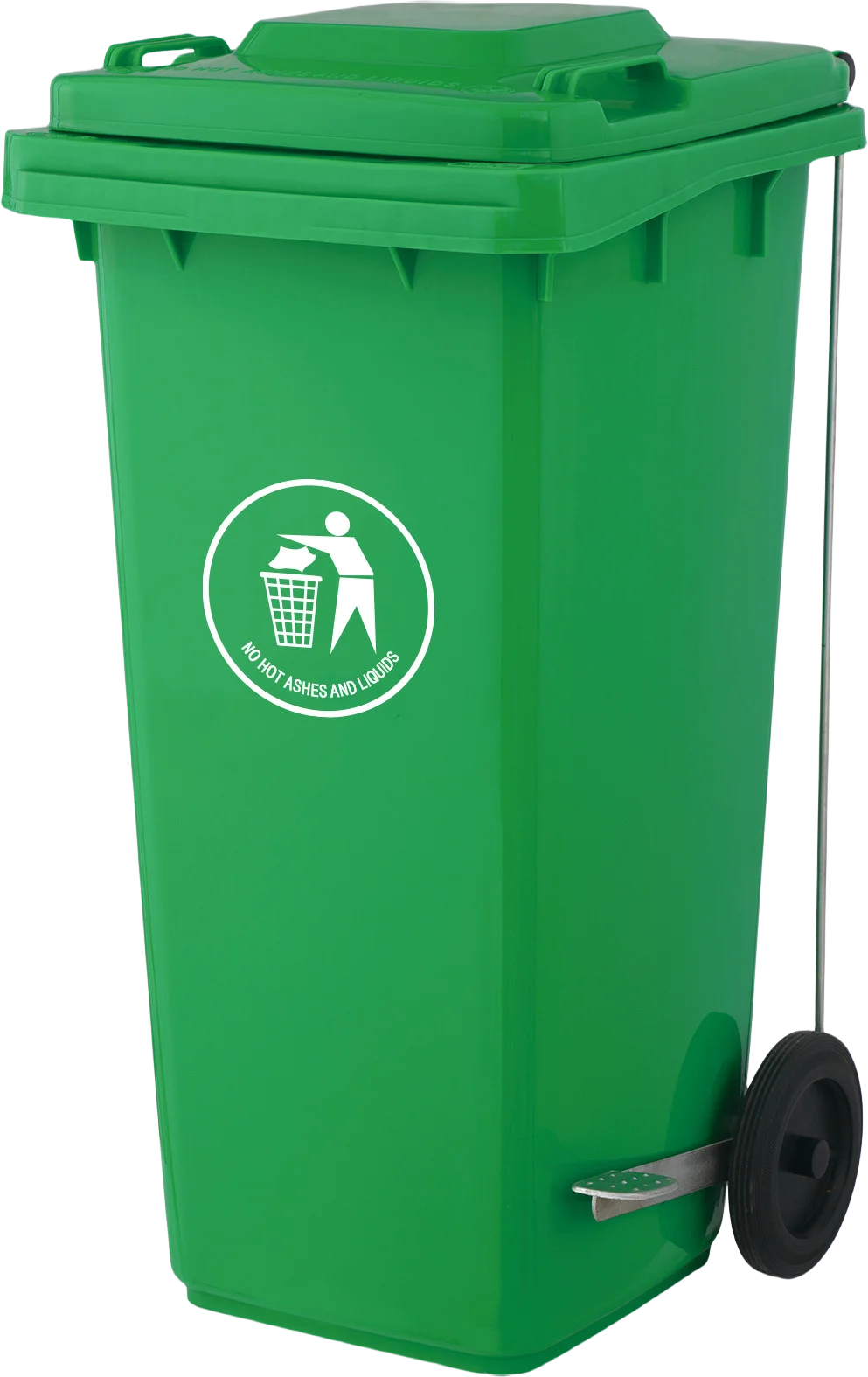 Plastic Wheelie 120 Liter Container Outdoor Recycling Trash Can Garbage plastic-wheelie-120-liter-container-outdoor-recycling-trash-can-garbage