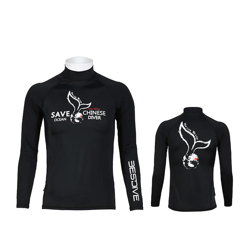 Bestdive Save Ocean-camiseta De Manga Larga Para Hombre,Licra,Protector De  Sarpullido Para Natación Y Buceo - Buy Rash Guard Surfing Suit,Long Sleeve  Mens Rash Guard Top,Custom Sports Long Rash Guard Product on Alibaba.com