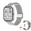 Silicone strap +Stainless steel strap 3