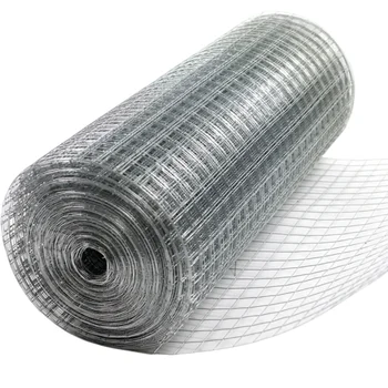 Low Price Bird Cage Mesh Fabric Galvanized Iron Wire Mesh Roll Welded Wire Mesh Fence Poultry Wire Netting Supplier