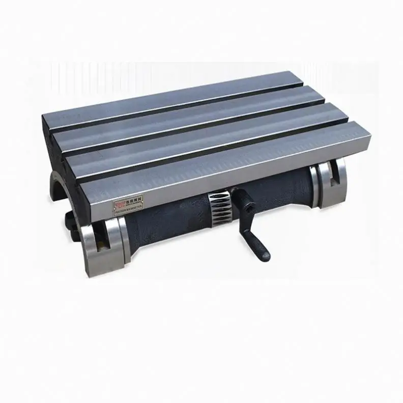 TEBAK Milling Machine Worktable Tilting Angle Disc Heavy-duty Tilting Platform 7/10/12/15/24inch Adjustable Angle Table
