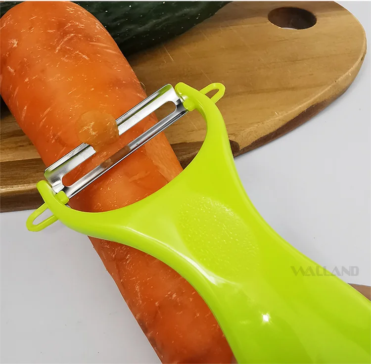 10pcs Y-shape Peeler Slicer, Stainless Steel Fruit Potato & Vegetable Peeler  With Ultra Sharp Stainless Steel Serrated Blades, Non Slip Grip