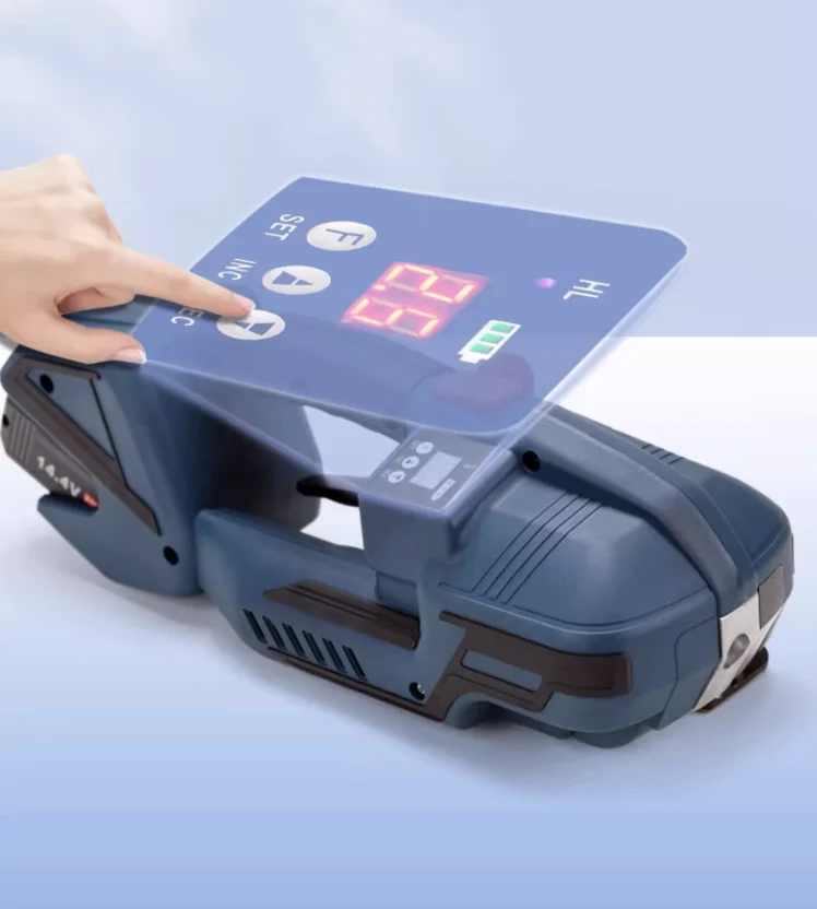 V2 Portable Handheld Electric Battery Strapping Tools for PET and PP Belts