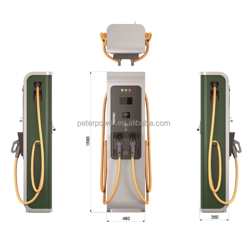 Commercial fast dc ev charger 60kw 120kw 180KW 240kw electric charger car station fast electric car ev charger charging station details