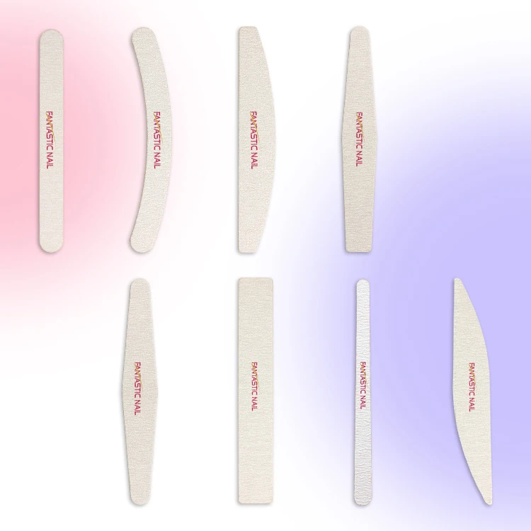 Пилка для ногтей Zebra 100, 180 грит, профессиональный инструмент для маникюра, пилка для ногтей с логотипом на заказ, оптовая продажа