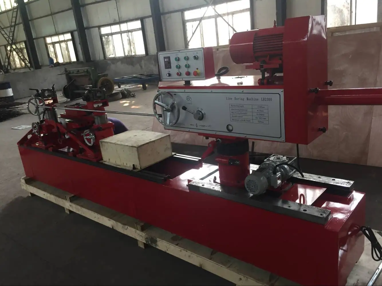 T8014A Horizontal Auto Motorcycle Engine Cylinder Boring Machine