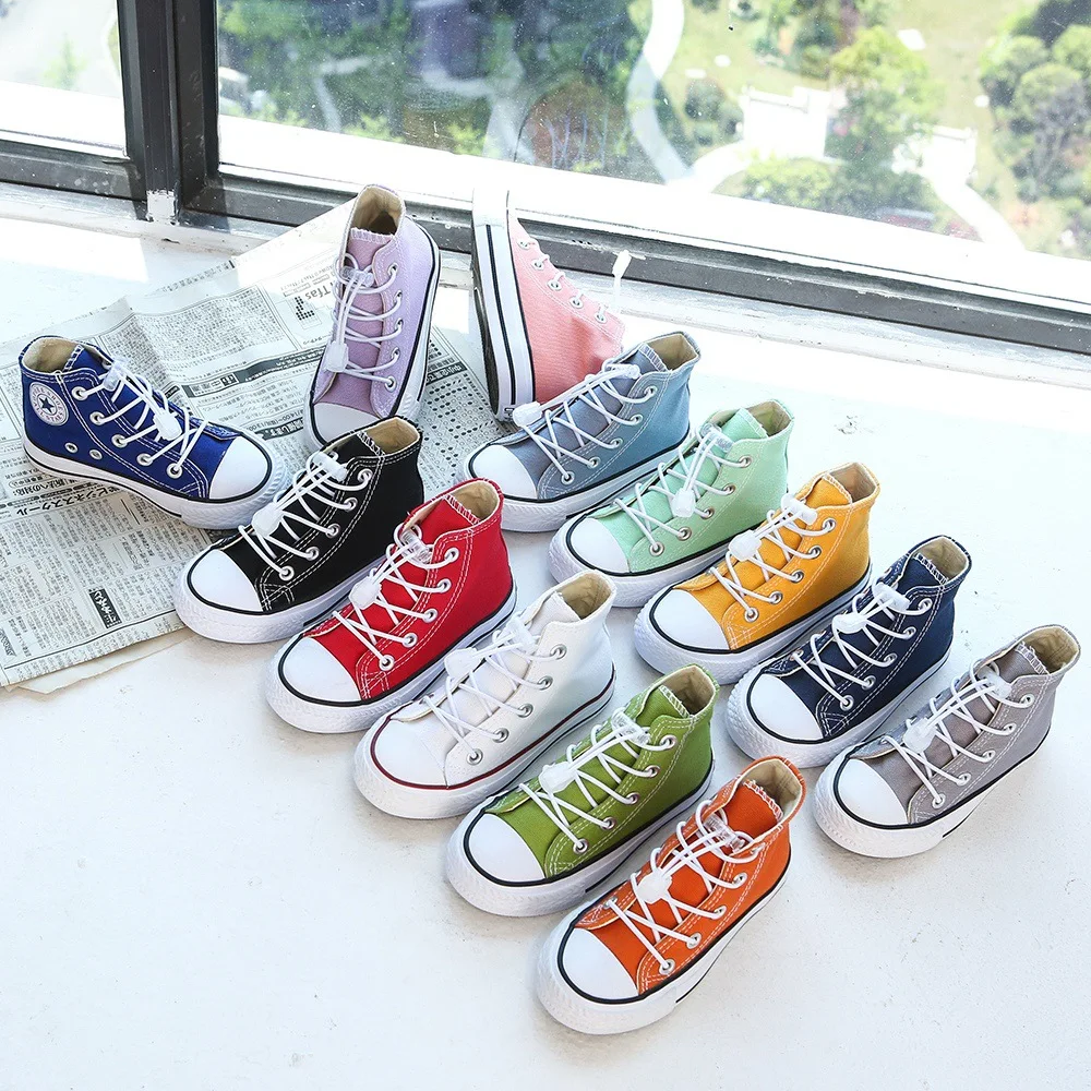 Kids Canvas Shoe New Arrival Children Casual Skateboarding Shoes For ...