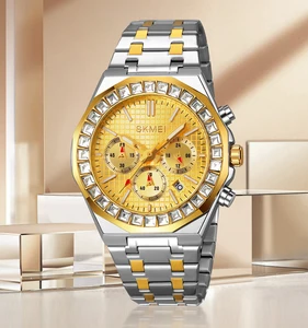 Waterproof Quartz Movement with Precise Timekeeping, Easy Maintenance, Pointer Dial, Comfortable to Wear