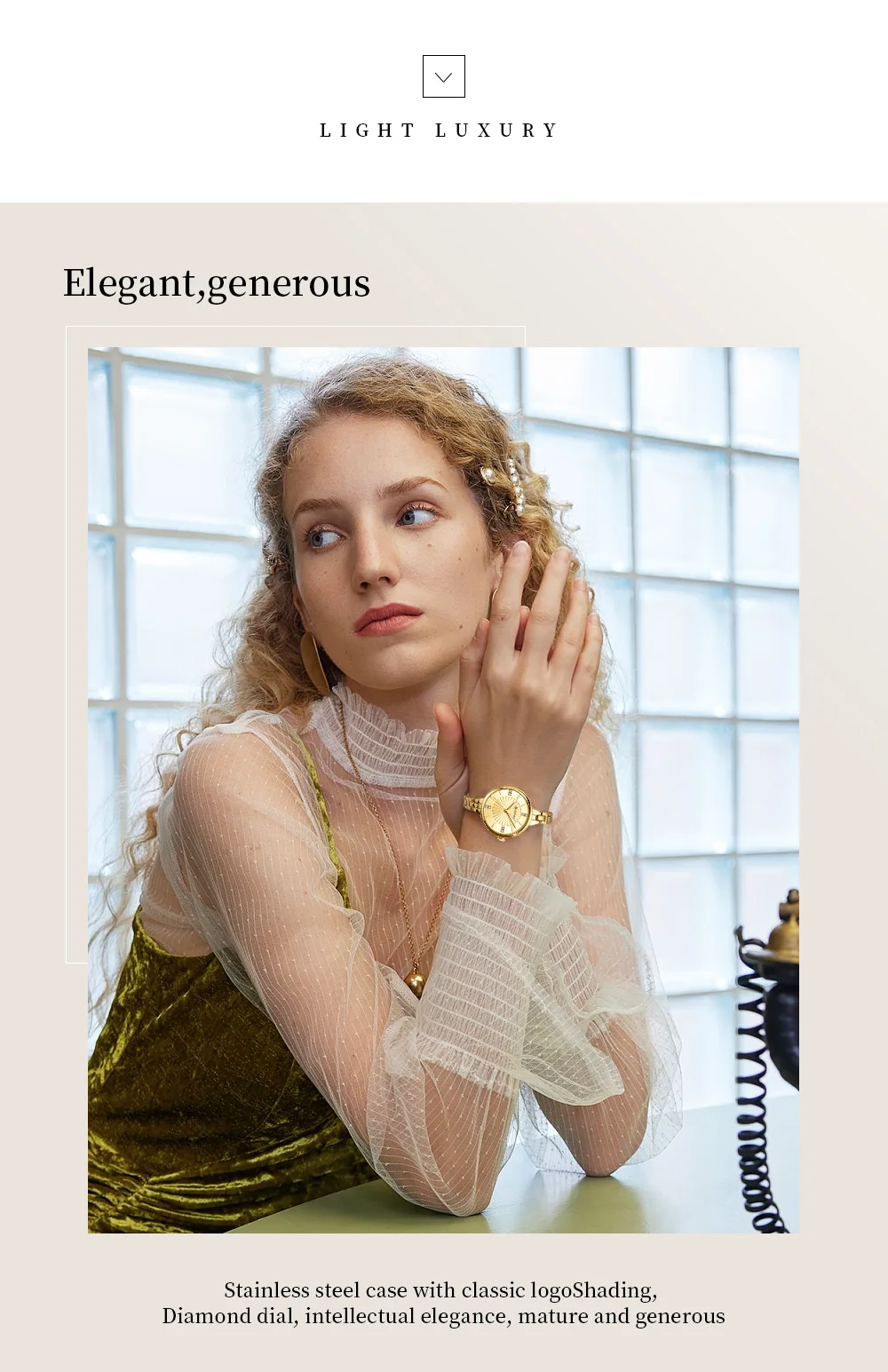 CURREN 9097 Women's Casual Quartz Watch Elegant Simple Design Waterproof Stainless Steel Strap Fashion Business Wristwatch Lady