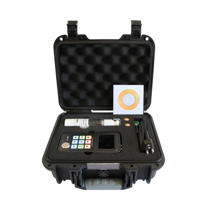 NDT UT Inspection Ultrasonic Thickness  Measurement YUSHI Ultrasonic Thickness Gauge UM4DL with Color Scree Live A-scan Snapshot