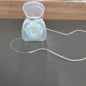 Daily Care High Quality Nylon Dental Floss Two Uses Orthodontic Floss Interdental Cleaning Teeth Floss for Brace Clean 21m