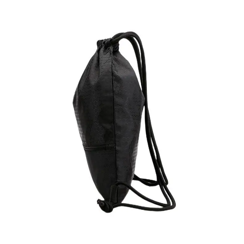 Strap pocket with drawstring simple backpack for men and women's sports and fitness lightweight basketball bag oxford zipper bag