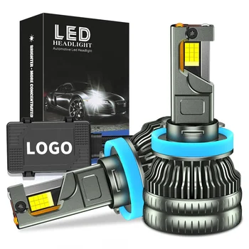 K25 High Quality 260W High Power LED Headlights H1 H4 H11 9005 9006 9012 H7 Universal LED Headlights for Car