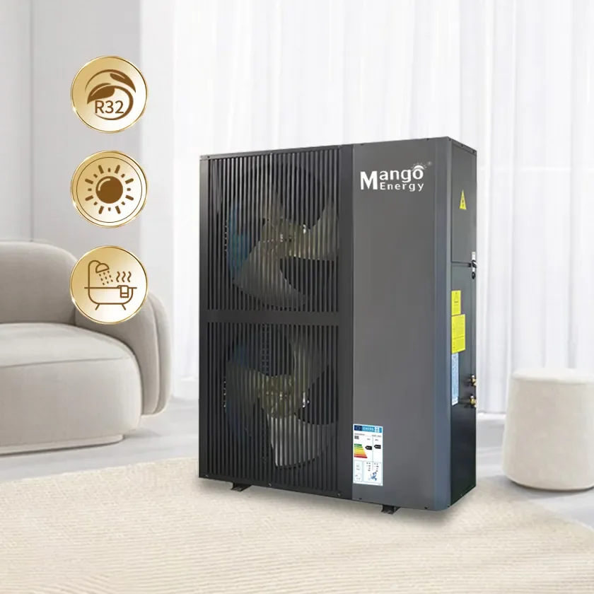 Тепловой насос с воздушным источником для домашнего отопления и охлаждения тепловая вода моноблок инверторный постоянного