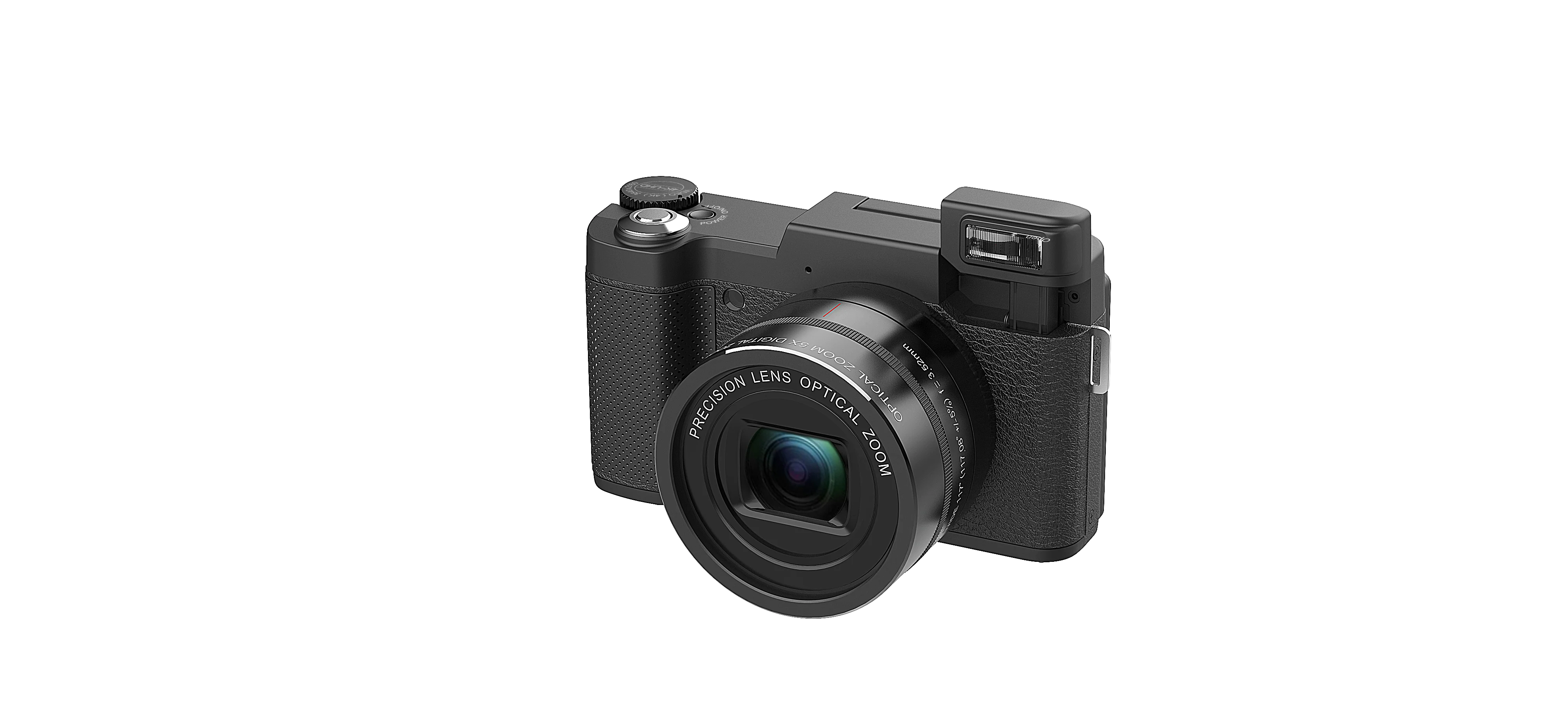Auto Focus 3.0inch Rotation Screen 12MP 4K Digital Video Camera 5X Opticalzoom Big Wide Shot