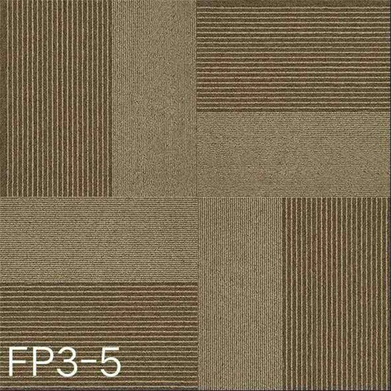 Modular Carpet Tile Nylon Pvc Squares Custom pp 1m X 1m Carpet Tiles Waterproof Carpet Tile 5mm Thickness