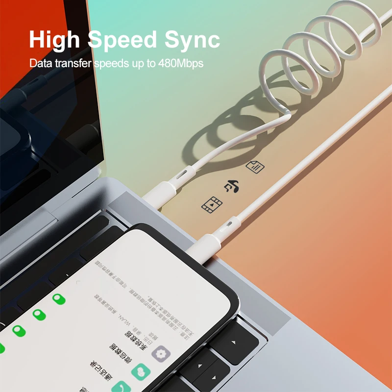 Горячая продажа PD 60W кабель для быстрой зарядки Компьютерные Кабели USB C к C Type C кабели для передачи данных для samsung