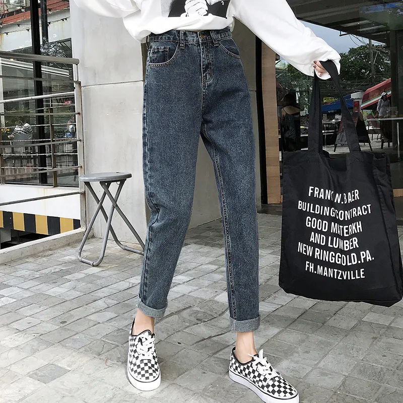 Autumn And Winter Thickening Casual Woolen Pants Women's New High Waist  Carrot Pants Loose Feet Harem Pants Ag1658 - Buy Women's Pants,Harem Pants