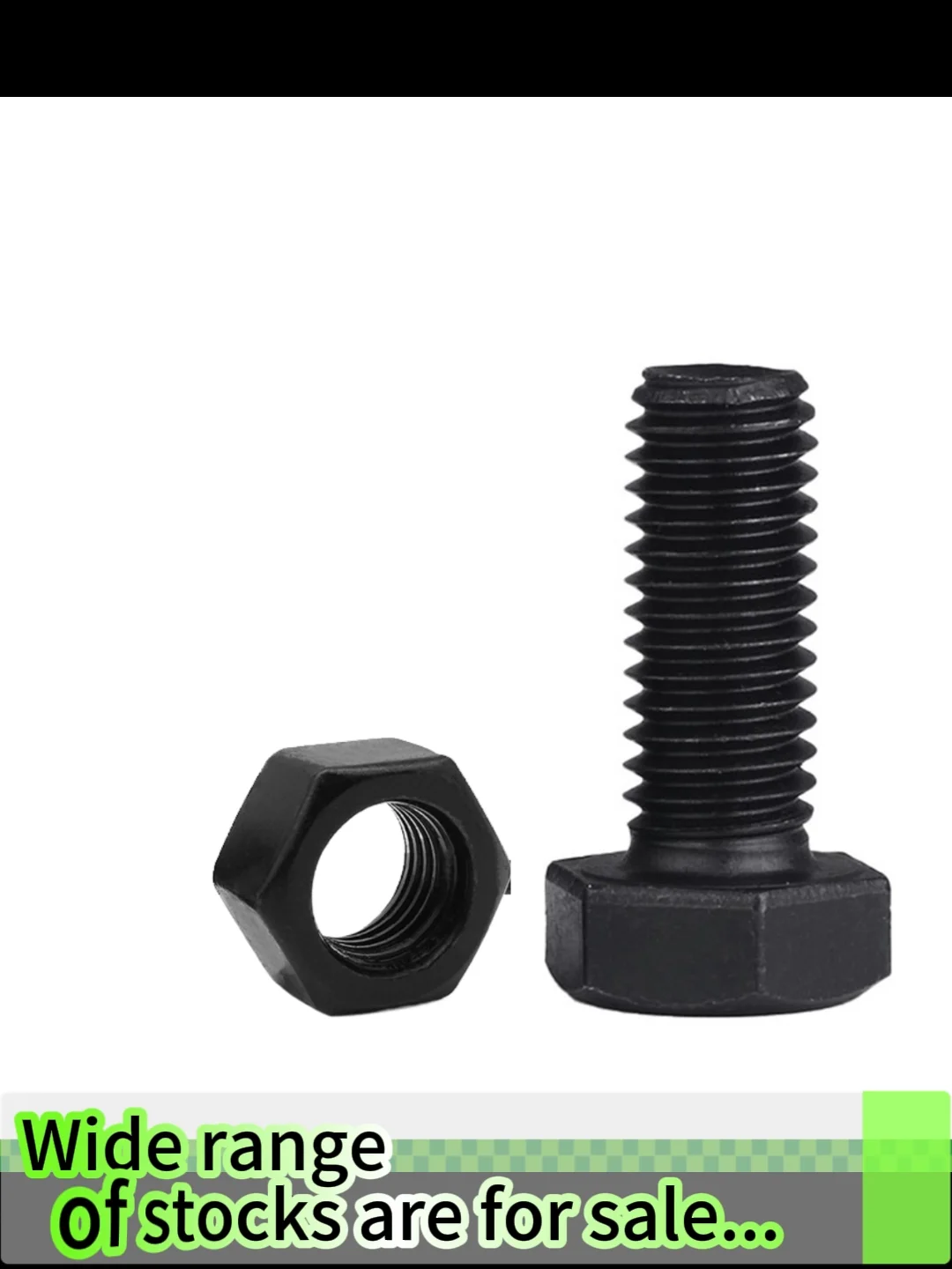 Din 933 Hdg Full Threaded Hex Bolt Grade 8.8 Hdg Bolts And Nuts Buy