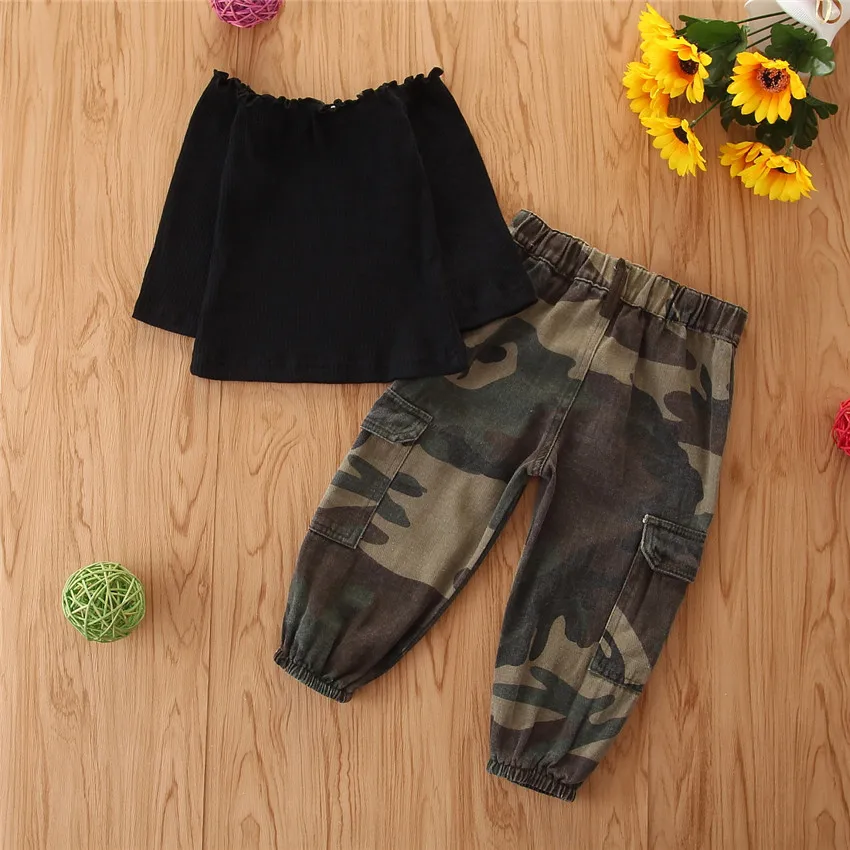 Baby camo sale pants girl