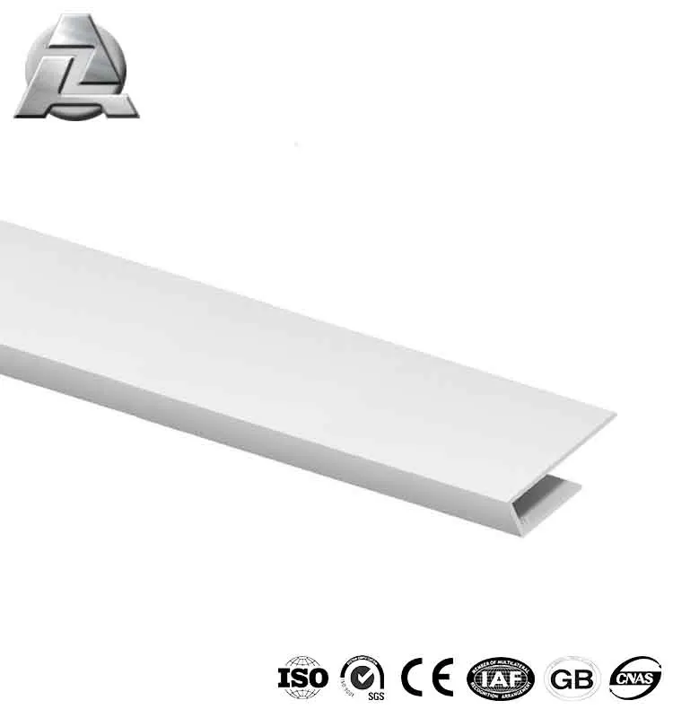 Low Volume Customized Metal Extruded Aluminum Alloy j Shape Channel J-channel Track Section Product Profile Extrusion