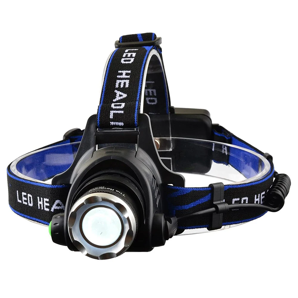 300lm Easy to Carry Headlamp USB Rechargeable 3 modes Led Headlights Outdoor Waterproof Headlamp