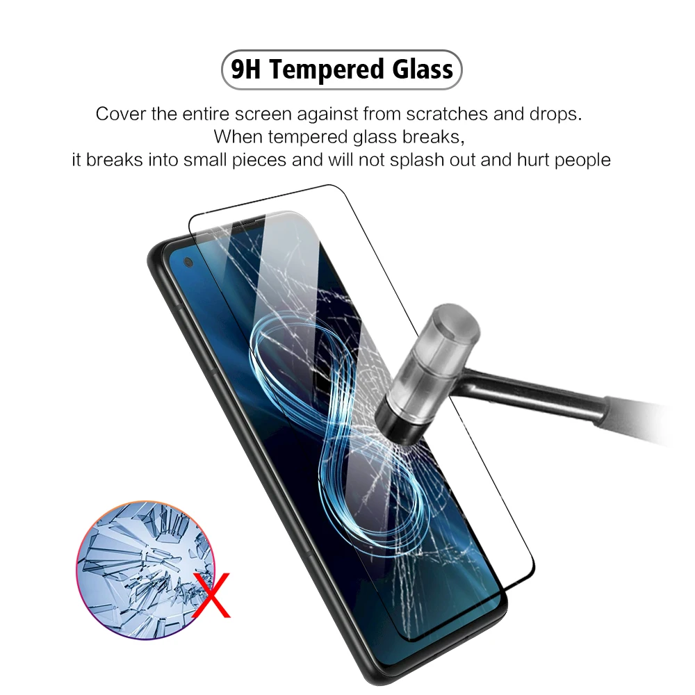 Asus Zenfone 8 Flip Screen Protector Tempered Glass 2
