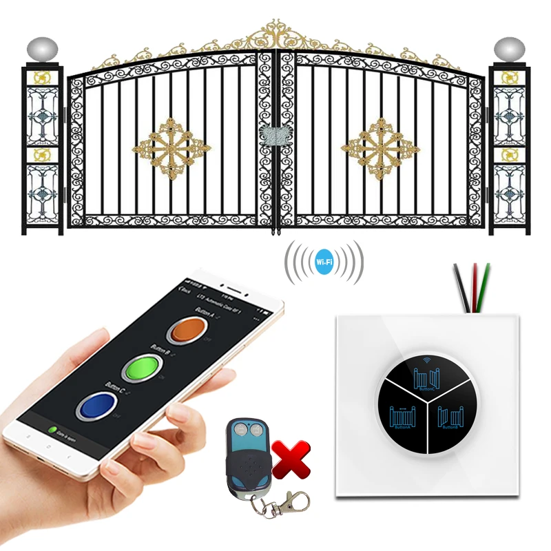 New Design Smart Phone Wifi Control Gate Openers for Auto Gate